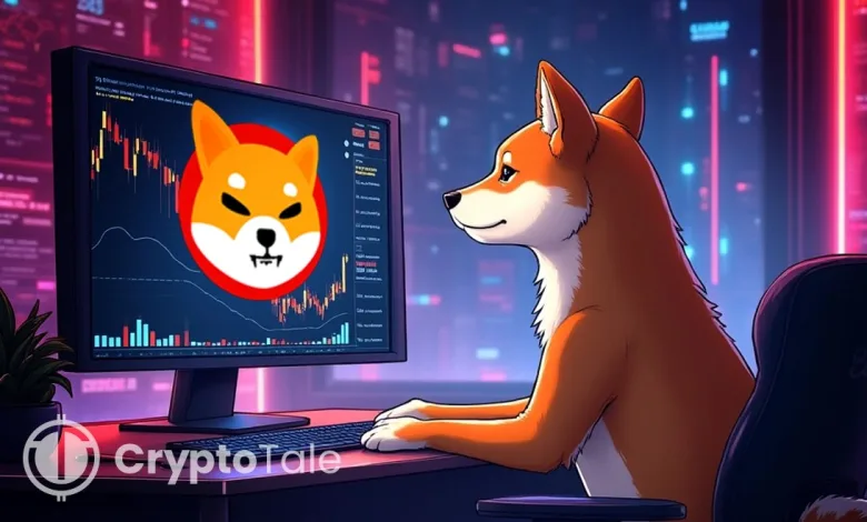 SHIB Drops 6% in a Sharp Daily Slide as Bearish Pressure Builds