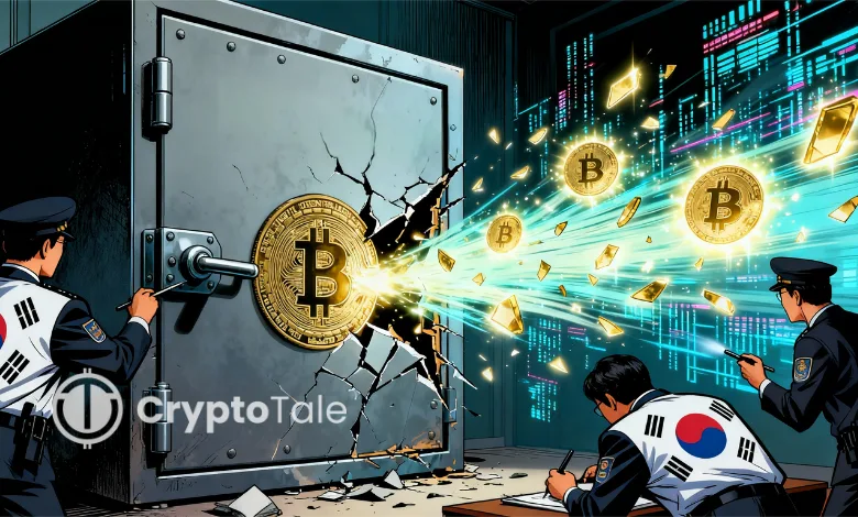 Seized Bitcoin Vanishes as South Korea Expands Crypto Control
