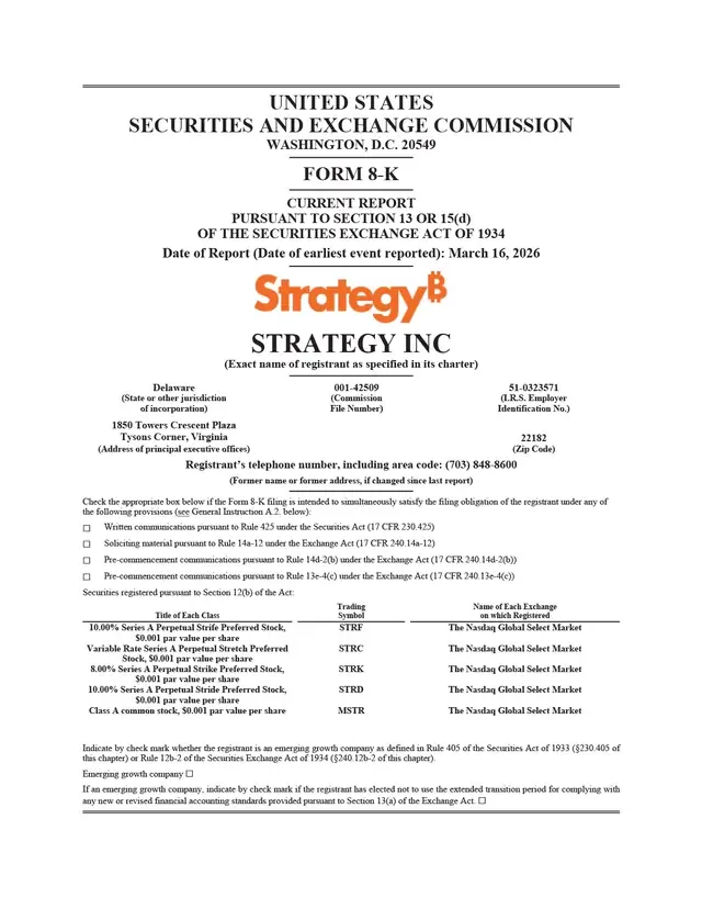 Strategy Buys 22,337 BTC in $1.57B Treasury Expansion Plan