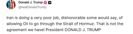 Trump’s Cryptic Post 'WORLD’S MOST POWERFUL RESET' Sparks Tension Before Iran Talks