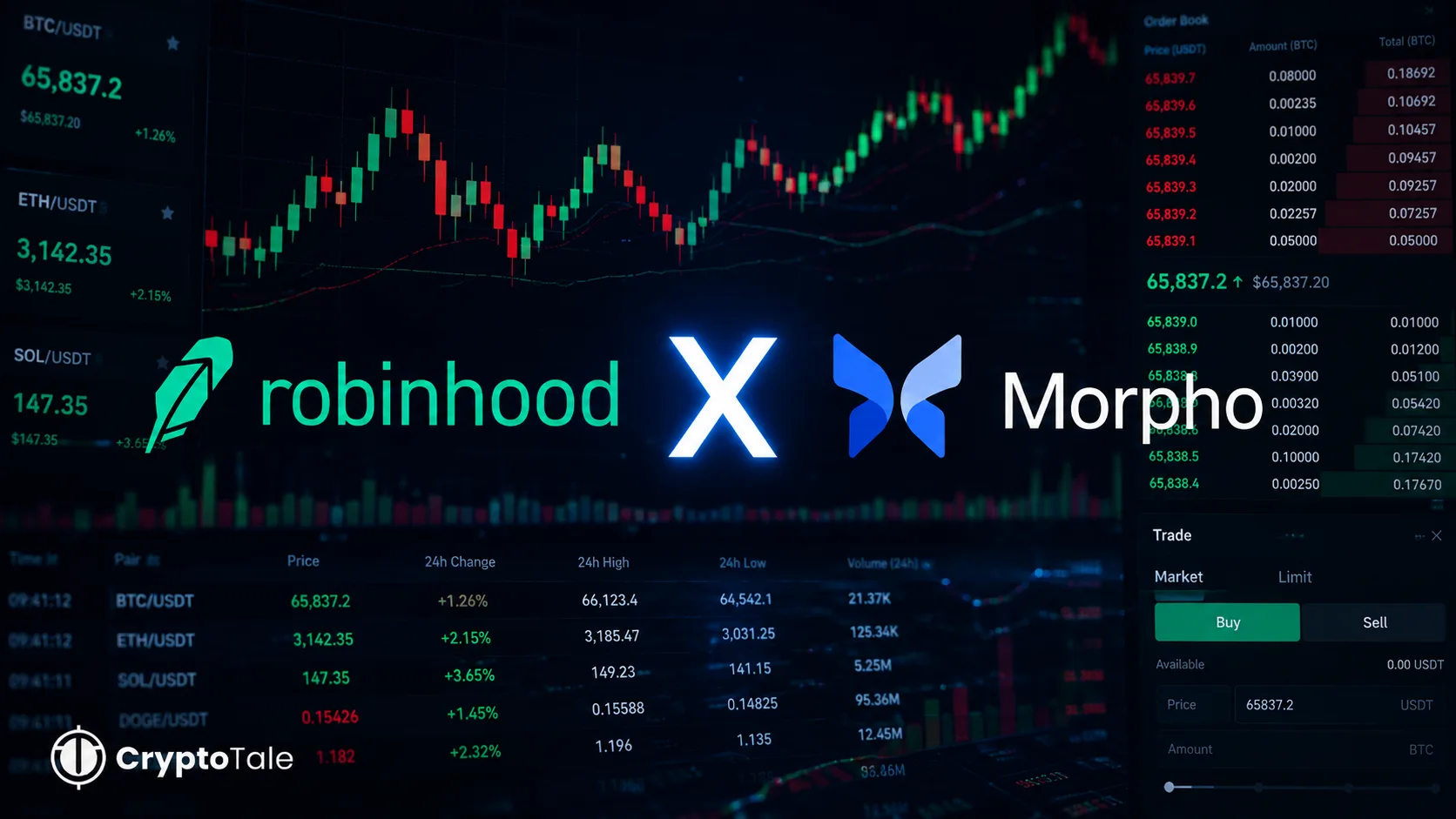 Robinhood Selects Morpho to Power USDG Stablecoin Yield